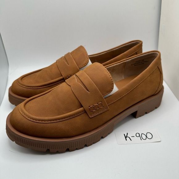 CUSHIONAIRE Women's Slip on Loafer +Memory Foam 10 WHISKEY - Picture 3 of 7